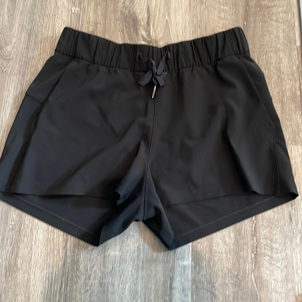Black lululemon shorts